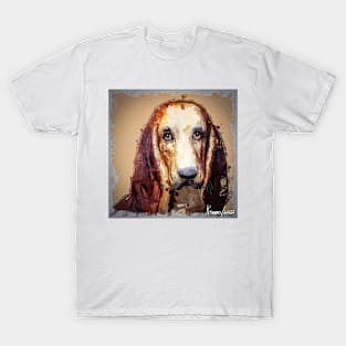 Portrait of a Basset Hound T-Shirt